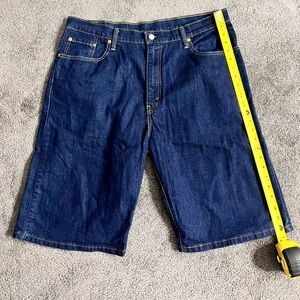 Mens Levi’s 569 denim shorts size 38